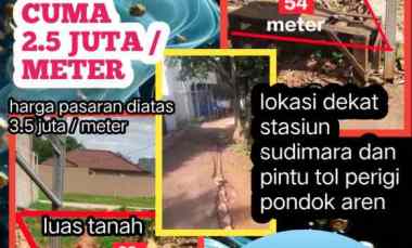 Tanah Dijual di perigi baru pondok aren