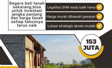 Tanah Dijual di berlian residence 1 keboan anom gedangan sidoarjo
