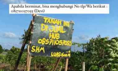 dijual cepat sebidang tanah