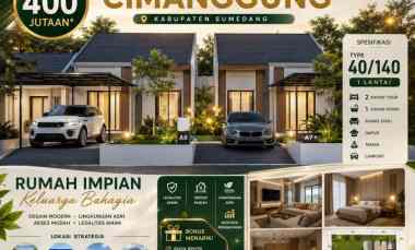 dijual cluster modern sumedang
