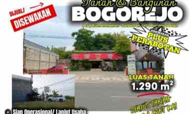 dijual disewakan tanah bangunan usaha ex serba sambal