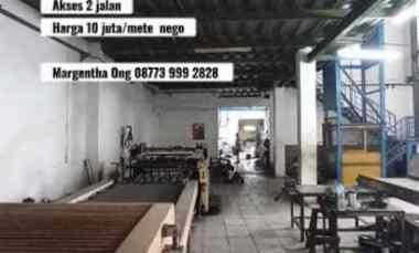 dijual gudang bandengan jakut luas tanah 2 920m