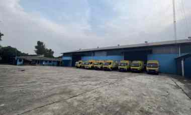 dijual gudang di jalan raya tapos kota depok strategis