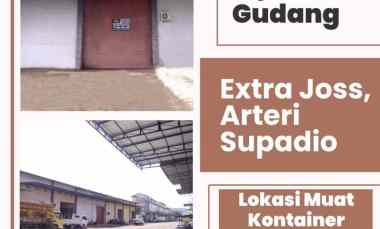 dijual gudang extra joss arteri supadio kota pontianak