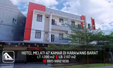 dijual hotel karawang barat jawa barat