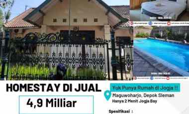 Homestay 8 Kamar Full Furnish Plus Kolam Renang di Maguwoharjo Sleman