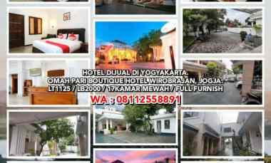 dijual hotel wirobrajan yogyakarta