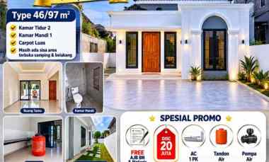 Dijual Hunian Baru American Clasic di Pulau Semarang