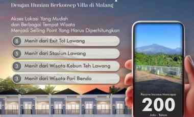 dijual hunian bernuansa villa mewah 700jt an