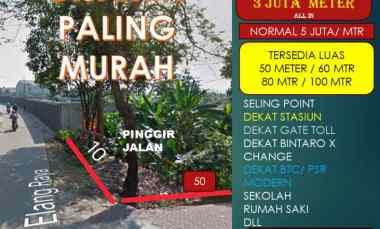 Dijual Kavling / Rumah / Ruko