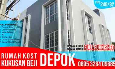 Jual Rumah Kost Depok Jual Kos Kosan Putri 10 Kamar Beji Depok Ui