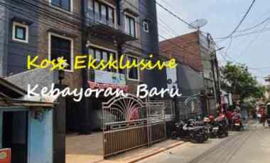 Rumah Kost Exclusive 14 Kamar P E N U H Area Blok S, Kebayoran Baru