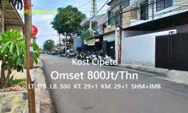 Kost Dijual di cipete kebayoran baru