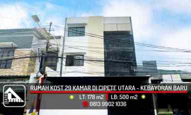 Kost Dijual di Cipete Utara, Kebayoran Baru, Jakarta Selatan