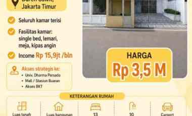 dijual kost duren sawit