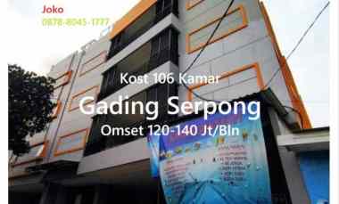 dijual kost gading serpong