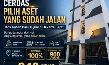 Dijual Kosan Baru 31 Kamar dekat Pasar Glodok Jakarta Barat