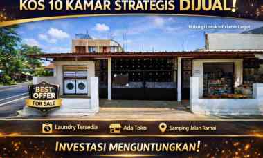 Kosan Jatinangor 218m Lokasi Ramai Tepat Samping Jalan Aktif