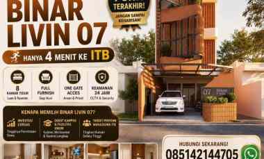 Buruan Kost Exclusive 8 Kamar, Tinggal Selangkah ke ITB Unpad