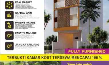 Jual Kost di Depok,10 Kamar Full Furnish 500 meter UI Depok