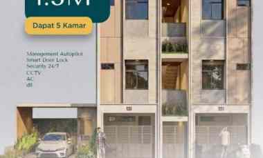 Dijual Kost Strategis dekat Kampus UI Rukost 5 KT Kosan di Beji Depok