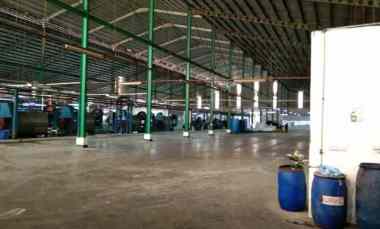 Dijual Pabrik di jl. Raya Wanaherang Gunung Putri, Bogor