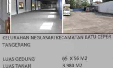 Rumah Dijual di Neglasari Batu Ceper Kota Tangerang