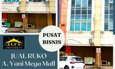 dijual ruko a yani mega mall kota pontianak