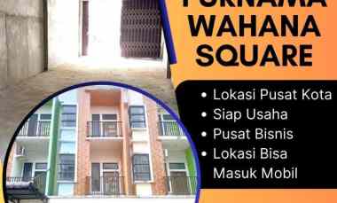 dijual ruko baru murah wahana square purnama pontianak