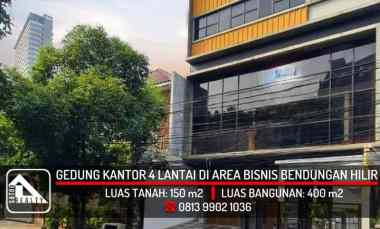 Gedung Kantor 4 Lantai di Area Istimewa Bendungan Hilir, Jakarta Pusat