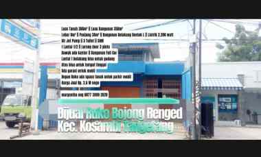 Dijual Ruko di Bojong Renged Kec. Kosambi Teluknaga Tangerang