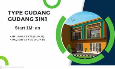 dijual ruko gudang kantor casa krikilan