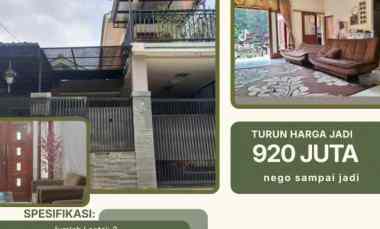 Rumah 2,5 Lantai Terawat di Cisaranten Wetan Kodya Bandung