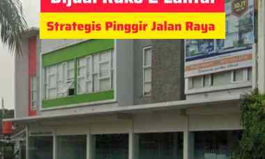 Dijual Ruko 2 Lantai Strategis Pinggir Jalan Cisauk BSD Tangerang