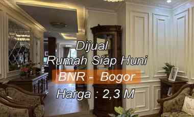 Dijual Cepat Rumah Hunian Premium di BNR Bogor 3 Lantai 2M an