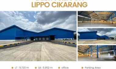 dijual ruko gudang kantor delta silicon lippo cikarang