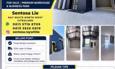 3 Miliaran Dijual Gudang Gedangan Industrial Park - Akses Kontainer 40