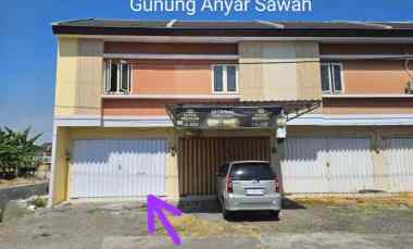 dijual ruko gudang kantor jalan gunung anyar sawah