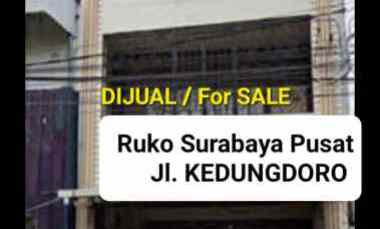 Dijual Ruko jl. Kedung Doro - Surabaya Pusat Strategis Nol Jalan RAYA