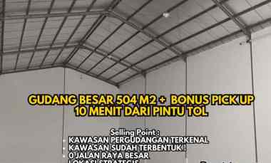 Ready Stok Gudang dekat Pintu Tol Driyorejo Barat Surabaya