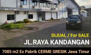 dijual ruko gudang kantor jalan raya kandangan