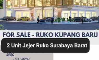 dijual ruko gudang kantor jalan raya kupang baru