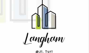 Dijual Ruko Kawasan Bisnis Komplek Langham Kondisi Kosong Jln Turi