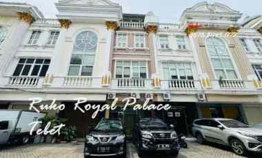 Dijual Ruko Design Mewah Royal Palace 4 Lt jl. Dr Soepomo, Tebet