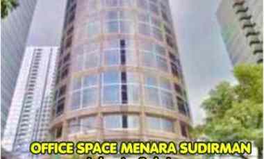 Dijual Office Space Menara Sudirman Luas 218m2 Lokasi SCBD Senayan