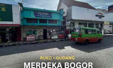Dijual Tanah Bangunan Toko, Lokasi Strategis dekat Stasiun Bogor