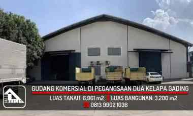 Gudang di Area Komersial Pegangsaan Dua, Kelapa Gading, Jakarta Utara