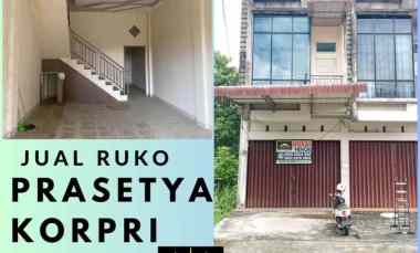 dijual ruko gudang kantor jl prasetya korpri