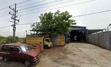 Gudang Raya Bringkang Menganti Gresik Akses Kontainer 40ft