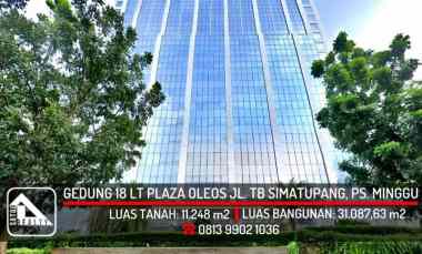 Gedung Kantor 18 Lantai Plaza Oleos jl. TB. Simatupang, Pasar Minggu